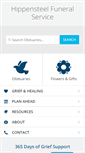 Mobile Screenshot of hippensteelfuneralservice.com